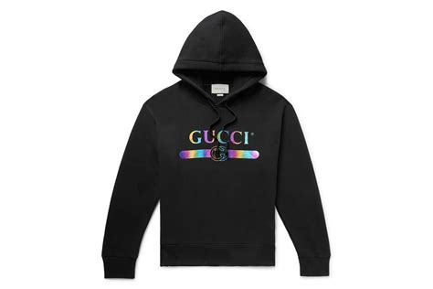 gucci holographic hoodie|gucci laid back hoodie.